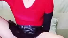 anal desires - trans femenina - culito sexy penetrado con gran dildo - muchachita caliente - tranny slut - - ruby queen