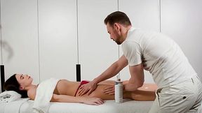 Massage turns Jenny Doll into cock-hungry slut