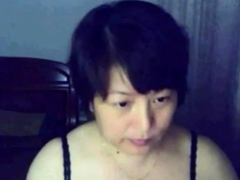 Chinese  lady on webcam