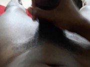 Spewing my cum onto my stomach