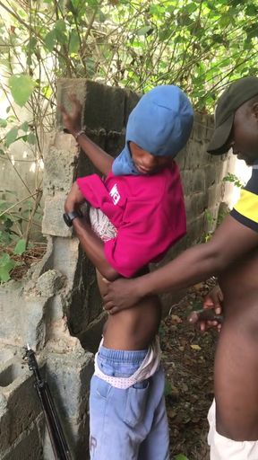 Big Daddy Fuck a Homeboy Y in the Bushes