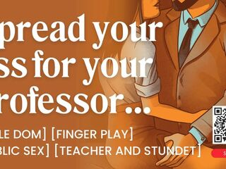ASMR Audio Porn: Dominant Male Teacher Fucks His Student in The Class – Erotic Audio for Women