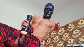 Big Cock Fucks Fleshlight Hard Then Eats My Own Cum Straight From The Toy