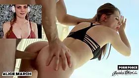Carly Rae summers reacts to no grace buttfuck - aggressive Ass Fuck compilation - pf porn reactions ep ii