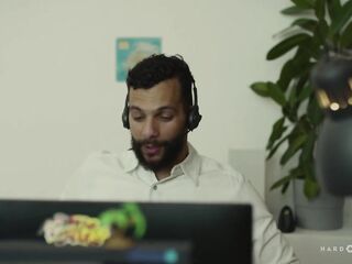 big beautiful woman Angel Lets Coworkers Release Large Knob Tension On Her Kewl Cunt