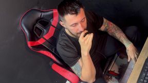 My Team Lost and I Decided to Relieve Myself by Jerking off and Talking Dirty to You! Jerk off