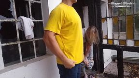 behind the scenes of gina gerson outdoor fucking session in a rainy day