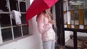 behind the scenes of gina gerson outdoor fucking session in a rainy day