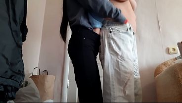 Amateur couple secretly indulges in hot lesbian action