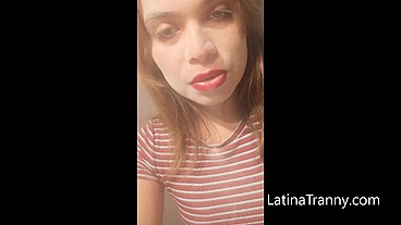 Amber Allison Wanking and smoking a cigarrete white face