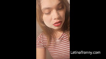 Amber Allison Wanking and smoking a cigarrete white face