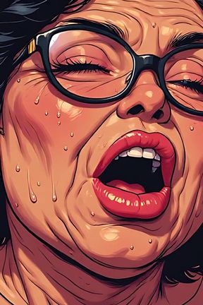 Mature Orgasm Face Art