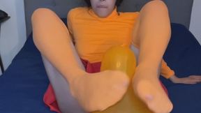 Velma Teasing Balloons