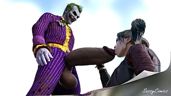 Harley Quinn Anal Fucked by Joker&#039_s Massive Cock