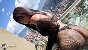 Latina beauties enjoy intense anal&#x1F44C; fisting with big dildos &mdash;  lubricated play &mdash;  then welcome thick black cock&#x1F32D; in various positions