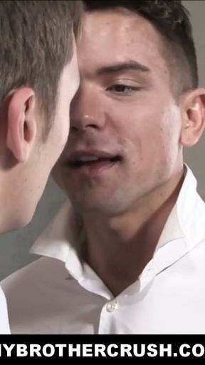 Twink Step Brother Family Sex With Straight Jock Brother   Clip 1