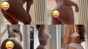 photoshoot turns into a sexy masturbation session