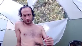 Casually Slowly Playfully Touching Myself In My Tent