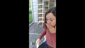 Gardner Greeted by Needy Cum Craving Old Lady Candi Annie Mature GILF MILF