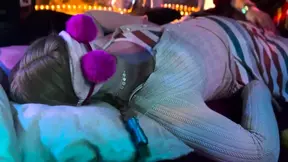 My Step Grandpa Gives Me a Kinky Massage and Creampie