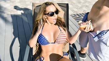 Stepson's Summer Sizzle with Richelle Ryan's Big Tits