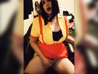 Broke Cutie Max tries to cums out of getting caught