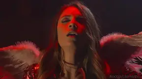 Slim Ukrainian babe rides oversized cock with her tight anus