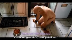 VOST engl - Esclavage 8, repas pour esclave dans la cuisine