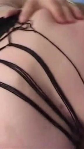 Horny brunette gets pounded from behind