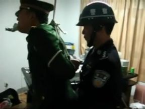 china gay SM police cosplay