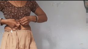 Thirsty daughter-in-law is showing her beautiful jism to father-in-law for fucking with father-in-law&#039;s fat load
