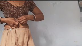 Thirsty daughter-in-law is showing her beautiful jism to father-in-law for fucking with father-in-law&#039;s fat load
