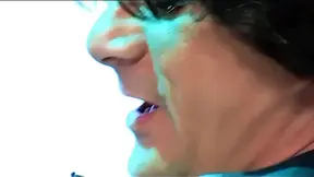 Busty brunette Christina Agave loves cock on her tongue and ass