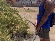 Piss Soft Cock In The Street