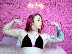 Mistress Macy's Femdom Fantasies - Muscle Slave: Jerk To My