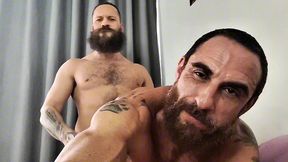 bearded men on fire - part 2 - tedbluebear and gaytarxxx