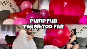 Valentine's balloon pumping