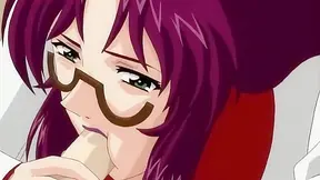 Naughty Nurse Deflowers Shy Boy in Steaming Hentai Bathroom Encounter
