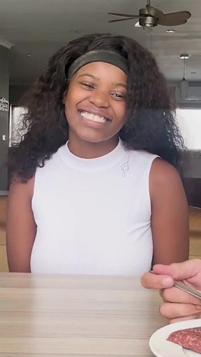 I knew this BIG TITS EBONY TEEN always dreamed of Miami... guess her broke BF couldnt make it happen   Clip 2