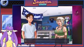 summertime saga part 5 showering roxy
