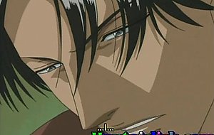 Sexy hentai gay man getting deep fucked in his asshole