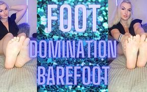 (98) Foot Domination Barefoot