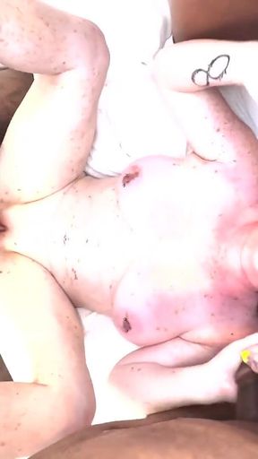 Ginger MILF Gets Railed by BBC in Wild Gangbang