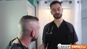 Two horny studs pleasing each others cock and deep holes