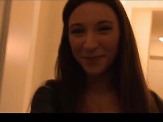 Cute teen whore - Cum in her butt
