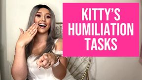 Kitty's Humiliation Tasks
