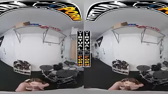 VIRTUAL PORN - Banging On Bess Breast's Drums #POV