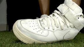 Monsters Feet Sneakers Growth - the Ancient Foot Giantess, Growth Fetish, Sneakers Ripping Fantasy