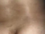 Bubble butt twink prone fucked by husband after clubbing LOUD