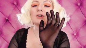JOI Video: Jerk off Instructions in Fetish Gloves by Arya Grander